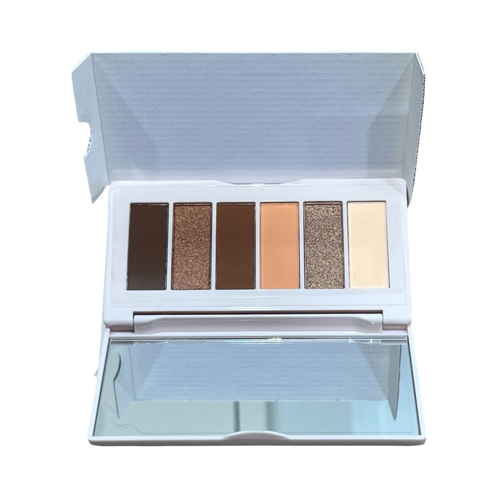 Coloured Raine Mimosa Moment Neutral Eyeshadow Palette 6 Shade Brown & Champagne